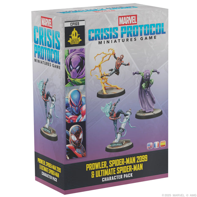 Marvel Crisis Protocol - Prowler, Spider-man 2099 & Ultimate Spider-Man