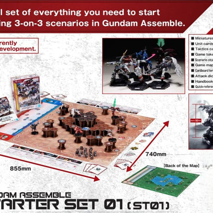 Gundam Assemble Starter Set 01 (ST01) PREORDER