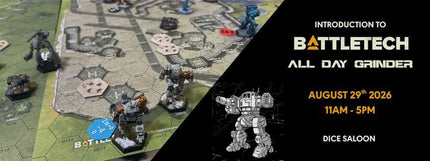 BattleTech All Day Grinder! - Casual Intro Event, 29 August, 2026