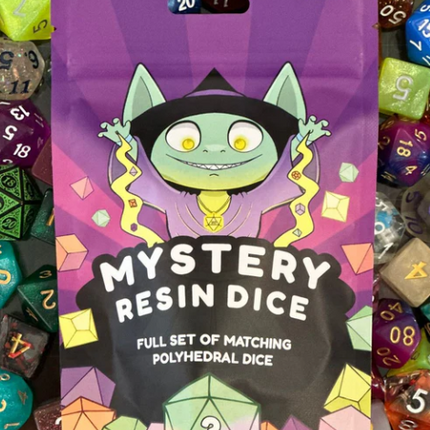 Mystery Dice Goblins: Spooky Mystery Filled Dice Polyhedral Set (7)