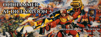 Oldhammer Day! - 27 June, 2026