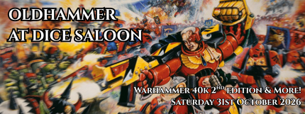 Oldhammer Day - 31st October, 2026