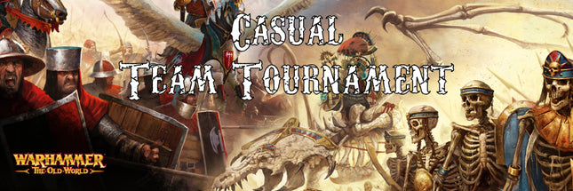 Warhammer: The Old World - Team casual event 1/11/2025