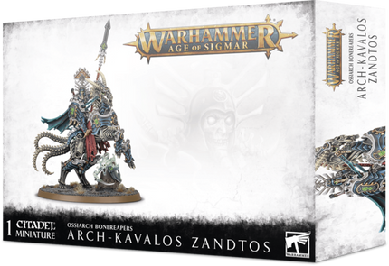 Ossiarch Bonereapers: Arch-Kavalos Zandtos