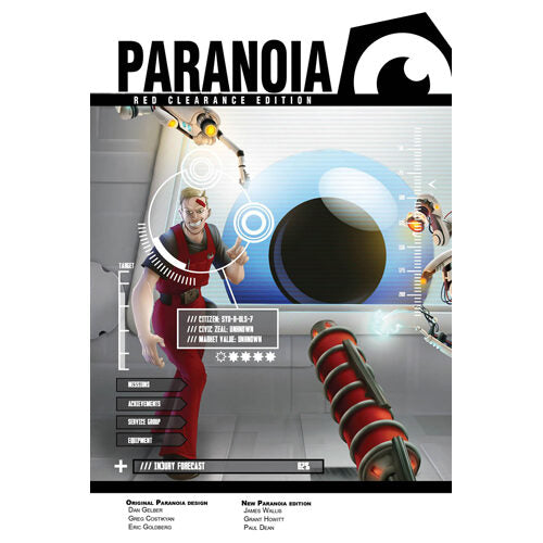 Paranoia: Red Clearance Edition Starter Set