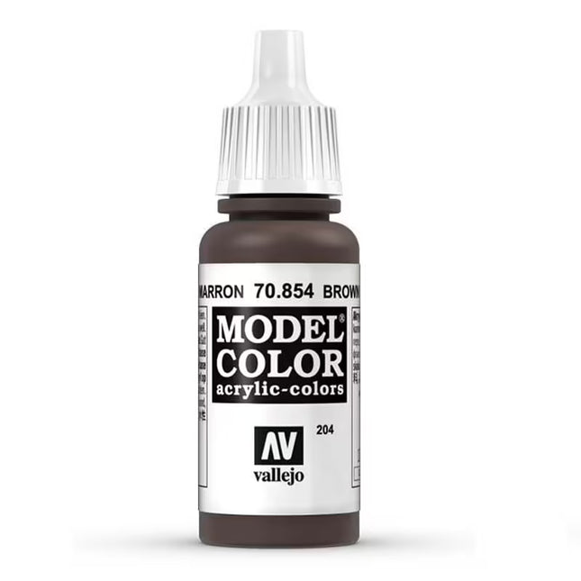 Vallejo Model Color - Brown Glaze
