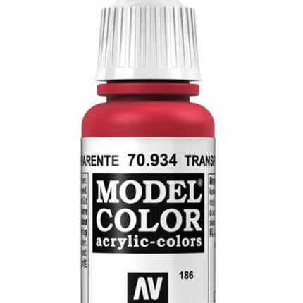 Vallejo Model Color - Transparent Red