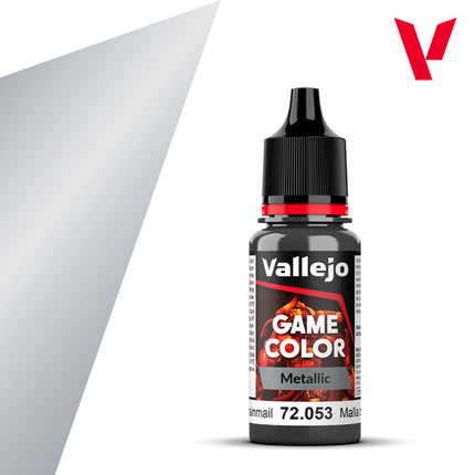 Vallejo Game Color 18ml - Chainmail Silver