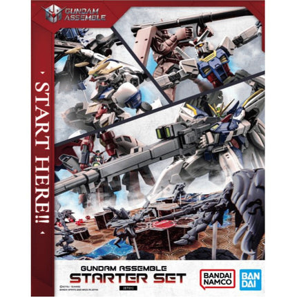 Gundam Assemble Starter Set 01 (ST01) PREORDER