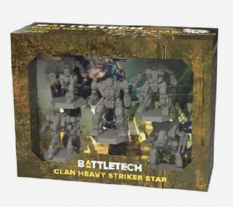 BattleTech Clan Striker Star