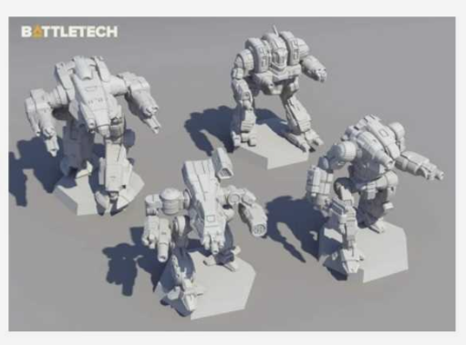 BattleTech Inner Sphere Heavy Battle Lance