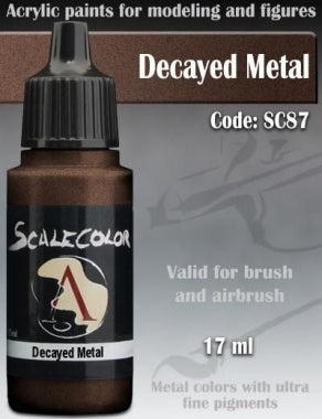 Scale Color: Decayed Metal