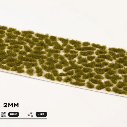 Gamers Grass: Dry Green 2mm Wild