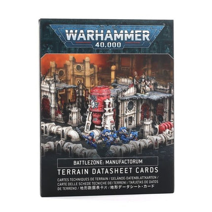 Warhammer 40,000: Battlezone Manufactorum – Terrain Datasheet Cards