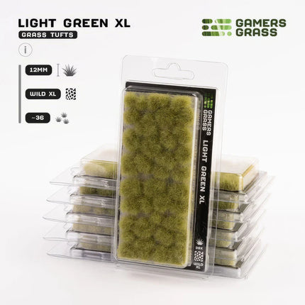 Gamers Grass: Tufts - 6mm Light Green
