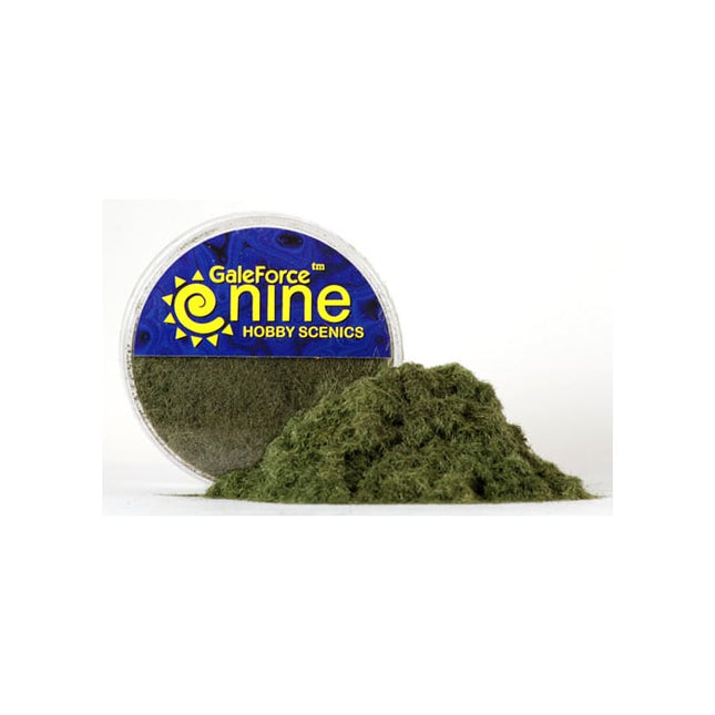 Hobby Round: Dark Green Static Grass