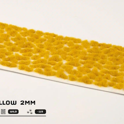 Gamers Grass: Golden Yellow 2mm Wild