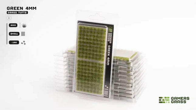 Gamers Grass: Tufts - 4mm Green