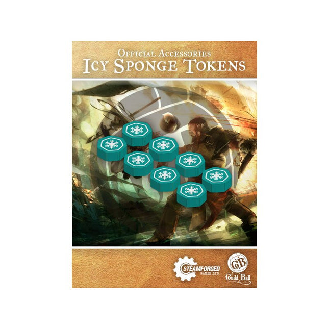 Guild Ball: Icy Sponge Status Tokens
