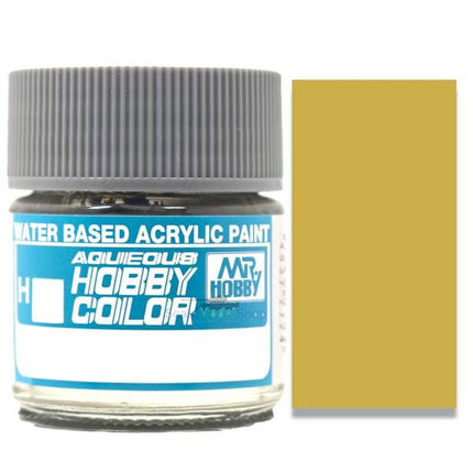 Mr Hobby Dark Yellow Flat Acrylic 10ml