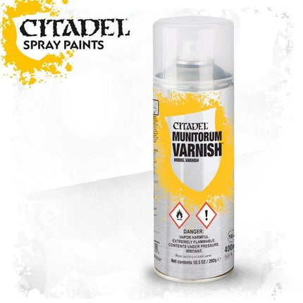 Citadel: Munitorum Varnish Spray 400ml