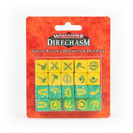 Direchasm Grand Alliance Destruction Dice Pack