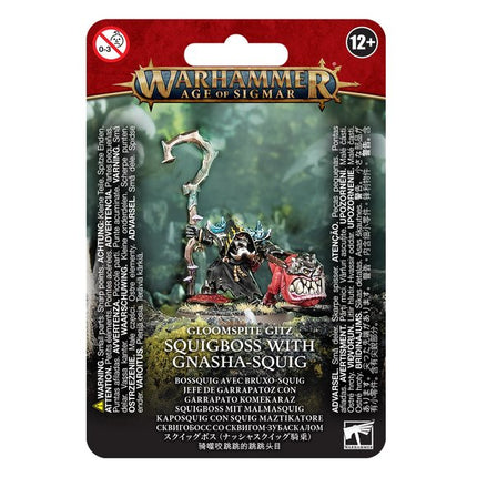 Gloomspite Gitz: Squigboss with Gnasha-Squig