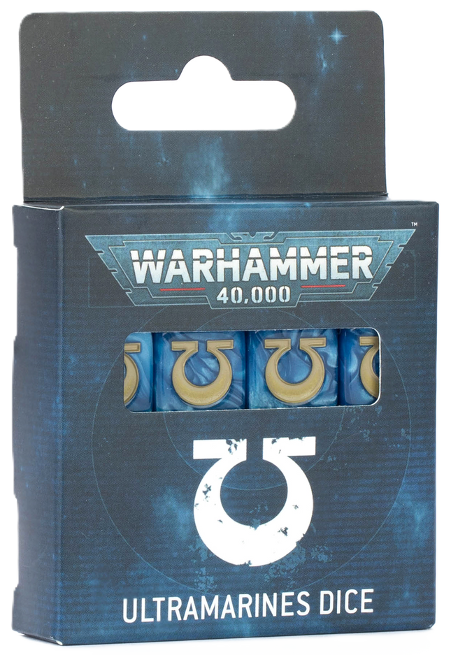 Warhammer 40,000 Ultramarines Dice PREORDER
