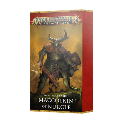 Warscroll Cards: Maggotkin of Nurgle (4th Edition)