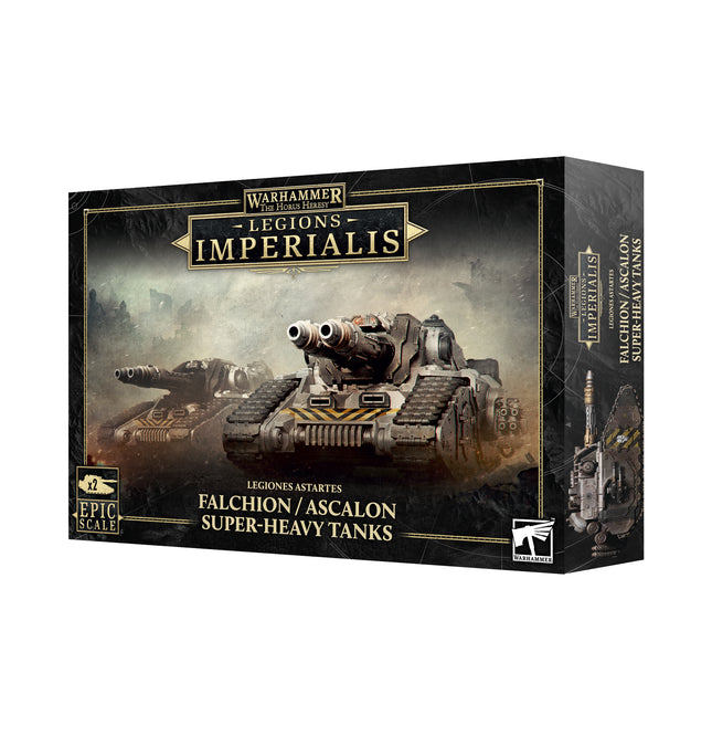 Legions Imperialis: Legiones Astartes - Falchion/Ascalan Super Heavy Tanks PREORDER