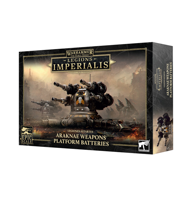 Legions Imperialis: Legiones Astartes - Araknae Weapons Platform Batteries PREORDER