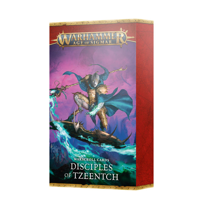 Warscroll Cards: Disciples of Tzeentch (4th Edition) PREORDER