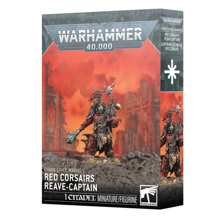 Chaos Space Marines: Red Corsairs Reave-Captain PREORDER