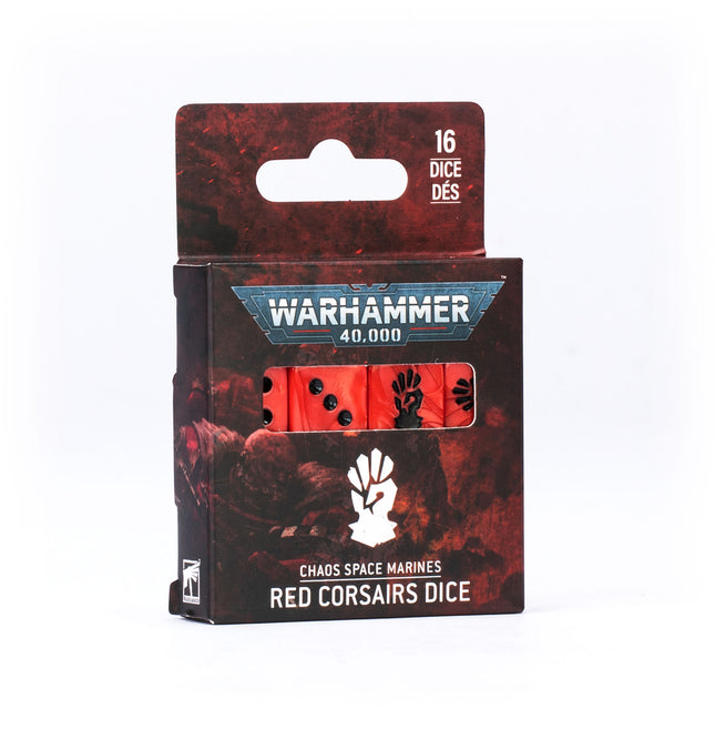 Chaos Space Marines: Red Corsairs Dice PREORDER