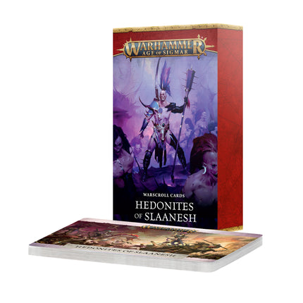 Warscroll Cards: Hedonites of Slaanesh (4th edition) PREORDER