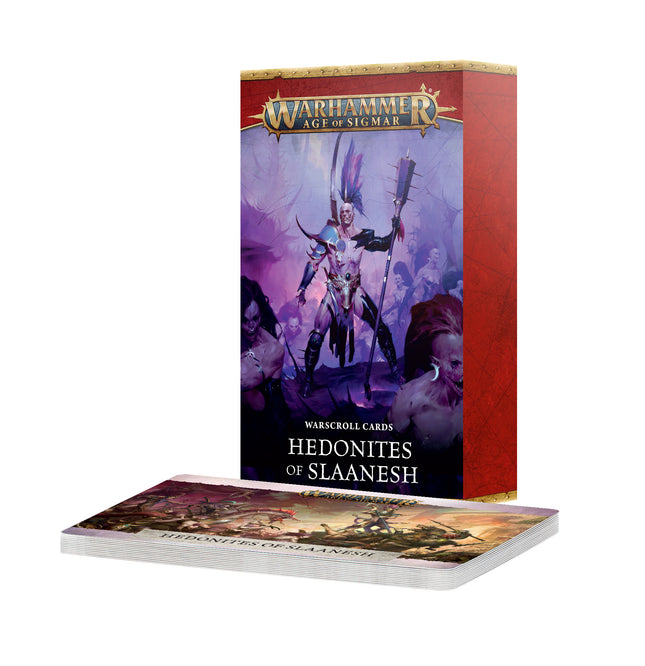 Warscroll Cards: Hedonites of Slaanesh (4th edition) PREORDER