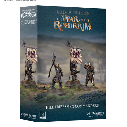 Middle-Earth Strategy Battles: Hill Tribesmen Commanders PREORDER