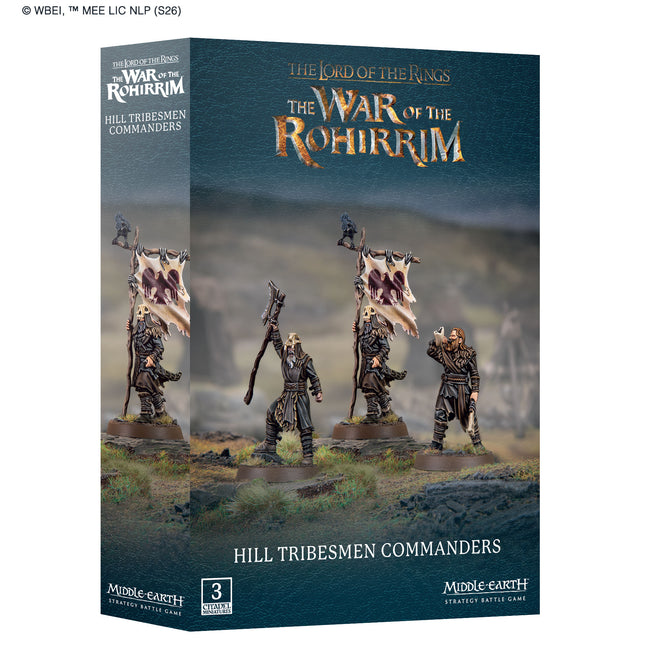 Middle-Earth Strategy Battles: Hill Tribesmen Commanders PREORDER