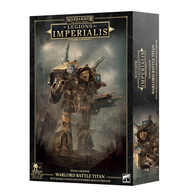 Legions Imperialis: Warlord Titan w/Quake Cannon & Beam/Ex PREORDER