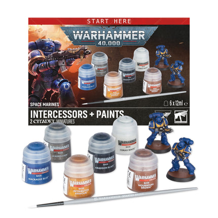 Marines Intercessors Plus Paints - PREORDER
