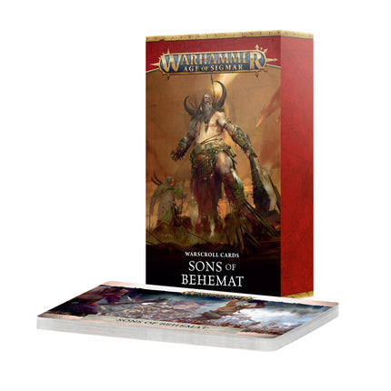 Warscroll Cards: Sons of Behemat (4th Edition) PREORDER