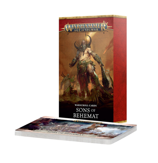 Warscroll Cards: Sons of Behemat (4th Edition)