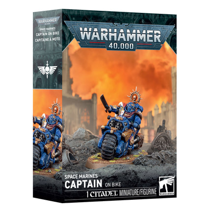 Space Marines: Captain on Bike - PREORDER