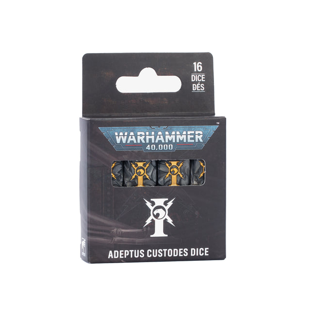 Warhammer 40,000: Adeptus Custodes Dice PREORDER