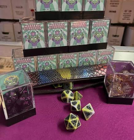 Mystery Dice Goblins: Resin Dice Polyhedral Set (7) (assorted)