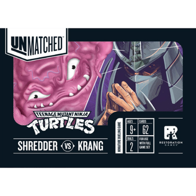 Unmatched Adventures - TMNT: Shredder vs Krang Expansion PREORDER