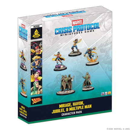 Marvel Crisis Protocol – Dani Moonstar, Jubilee, Multiple Man and Havok