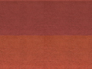 3D Cardboard Sheet: Plain Tile: Red