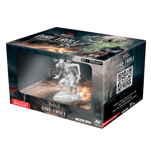 Nolzur's Marvelous Miniatures - Dire Troll Paint Night Kit