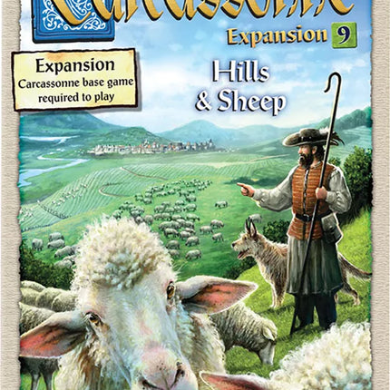 Carcassonne: Expansion 9 – Hills & Sheep